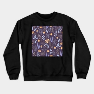 Spring tulips floral pattern Crewneck Sweatshirt